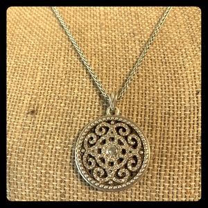 Brighton Illumina Silver Crystal Necklace